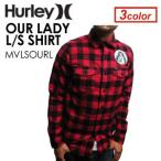 あすつく Hurley ハーレー シャツ 長袖 ネルシャツ/OUR LADY L/S SHIRT MVLSOURL