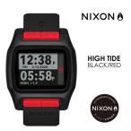 ショッピングnixon NIXON ニクソン 腕時計 正規取扱店 タイド表 サーフィン 潮見表/HIGH TIDE A1308-008-00 BLACK/RED
