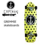 あすつく CAPTAINFIN キャプテンフィン スケートボード GREMMIE グレミー コンプリート/CAPTAINFIN Gremmie GREMMIE SKATTEBOARDS