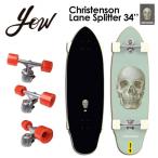 YOW SURFSKATEyau Surf skate скейтборд Complete 2022/Christenson Lane Splitter 34''kli stain son полоса сплиттер 