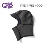 SURFGRIP サーフグリップ サーフィン 防寒対策 ヘッドキャップ フード/STRESS FREE HOOD