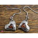 Yahoo! Yahoo!ショッピング(ヤフー ショッピング)ハワイアンジュエリー ピアス レディース コアウッド シルバー925 プラチナ ハート お守り ハワジュ