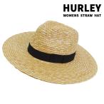 ショッピング麦わら帽子 移転セール！在庫限り！HURLEY 麦わら帽子 BENSON STRAW HAT 235 KHAKI  ハーレー HAT/ハット 帽子 日よけ ストローハット 天然素材 送料無料[返品、交換不可]