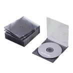 CD/DVD тонкий пластиковый кейс /1 шт. входит /10 упаковка / чистый чёрный / Elecom акционерное общество 