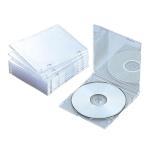 CD/DVD тонкий пластиковый кейс /1 шт. входит /10 упаковка / прозрачный / Elecom акционерное общество 