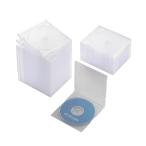 CD/DVD тонкий пластиковый кейс /1 шт. входит /50 упаковка / прозрачный / Elecom акционерное общество 