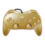  б/у Wii твердый золотой Classic управление PRO