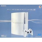 中古PS3ハード プレイステーション3本体 セラミック・ホワイト(HDD 40GB)