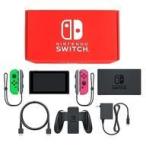 中古ニンテンドースイッチハード Nintendo Switch本体 カラーカスタマイズ [2019年8月モデル]/Joy-Con(L)ネオングリーン(R)