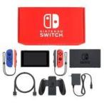 中古ニンテンドースイッチハード Nintendo Switch本体(有機ELモデル)カラーカスタマイズ/Joy-Con(L)ブルー(R)ネオンレッド/Joy-Conストラ