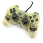 中古PS2ハード アナログコントローラ (DUALSHOCK 2) クリスタル(状態：本体状態難)