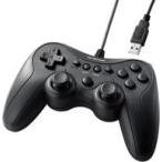  б/у PC твердый Elecom проводной игра накладка GP20s[JC-GP20SBK]