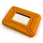  б/у PC твердый ORICO 3.5 дюймовый HDD кейс для хранения ( желтый )[ORICO PHX-35]