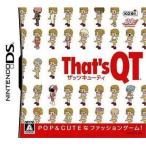 ニンテンドーDSソフト That’s QT