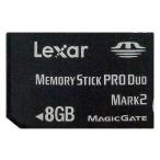 中古PSPハード メモリースティック PRO Duo 8GB -レキサーメディア PlatinumII