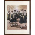 中古原画イラストボード マリア様がみてる 額装複製原画 (伊藤美紀サイン入り)