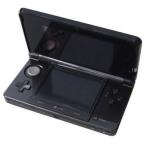 中古ニンテンドー3DSハード ニンテンドー3DS本体 コスモブラック(本体単品/付属品無) (箱説なし)