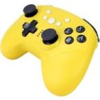 中古ニンテンドースイッチハード ワイヤレスバトルパッドターボ ProSW イエロー Sw/Sw Lite(本体単品/付属品無)