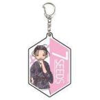 中古雑貨 角又万作 「7SEEDS アクリルキーホルダー 03.グラフアートデザイン」