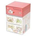 中古収納用品 集合(レッド) デスクチェスト 「すみっコぐらし」