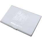 中古収納・携帯用アイテム B’z 名刺ケース(シルバー/丸ロゴ) 「オフィシャルファンクラブ B’z Party」 継続特