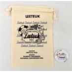 中古雑貨 イトゥク 巾着＆缶バッジ 「SUPER JUNIOR-LEETEUK FANCLUB EVEN