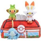 中古ティッシュケース・ティッシュカバー サルノリ＆ヒバニー＆メッソン ティッシュボックスカバー Pokemon Gal