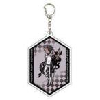 中古雑貨 天覧堂ジャッファール 「星鳴エコーズ アクリルキーホルダー 06.グラフアートデザイン」