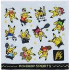 中古雑貨 ピカチュウ(集合) ハンドタオル Pokemon SPORTS 「ポケットモンスター」 ポケモンセンター限定