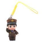 中古雑貨 図書隊 敬礼ver. キューピーマスコット(ストラップ) 「映画 図書館戦争 THE LAST M