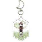中古雑貨 ミチル 「魔法使いの約束 月型ナスカン付きアクリルキーホルダー 01.グラフアートデザイン」