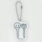 中古雑貨 山崎天 イラストアクリルチャーム(スプーン/フォーク) 「櫻坂46カフェ」