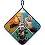 中古雑貨 炭治郎＆善逸＆伊之助 ループ付きハンドタオル(男児) リアルプリント 「鬼滅の刃」