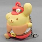 中古雑貨 ポムポムプリン(ピンク×ベージュ) Cafe TSUBAKI ラバーマスコット 「サンリオキャラクターズ」 モー