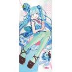 中古雑貨 初音ミク ジャンボタオル 「初音ミク×ドン・キホーテ チョコミントミクのアイスクリームパーティー」