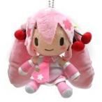 中古雑貨 桜ミク(口閉じ) ふわふわキーチェーンマスコット“桜ミク” 「キャラクター・ボーカル・シリーズ 01 初音ミ