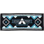 中古雑貨 イベントロゴ(ブルー) フェイスタオル 「ゆるキャン△ スペシャルイベント STAY△TENT」