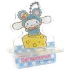 中古雑貨 シナモロール アクリルスマホスタンドキーホルダー 「Happyくじ Sanrio Animal Collection」 ア