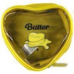 中古雑貨 BTS(防弾少年団) ポーチ (イエロー) 「Butter」 リリース記念グッズ