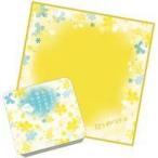 中古雑貨 花柄 Tin+(缶+ハンドタオル) 「あの日見た花の名前を僕達はまだ知らない。 」