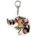 中古雑貨 フランキー 「ワンピース 麦わらストア 出張店 in マルイ トレーディングアクリルキーホルダー
