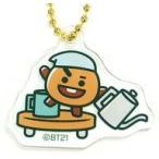 中古雑貨 SHOOKY(シュガ) アクリルキーホルダー 「『BT21カフェ』 〜Relaxing Holiday〜」