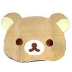 中古雑貨 リラックマ フェイス型ビッグダイカットラグ 「リラックマ」