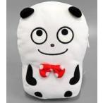 中古雑貨 ごきげんぱんだ A(上向き) バラエティぬいぐるみポーチ〜ごきげんぱんだ〜 「にしむらゆうじ作品」