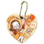 中古雑貨 藤原はづき 「おジャ魔女どれみ キャラレザーチャーム 06.グラフアートデザイン どれみお祝いver.」