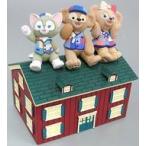 中古雑貨 ダッフィー＆シャリーメイ＆ジェラトーニ(Wishing Together) 小物入れ 「東京ディズニーシー 15