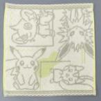 中古雑貨 コリンク＆サンダー＆ピカチュウ＆パチリス ジャガードタオル デザインタオル 「ポケットモンス