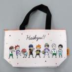 中古雑貨 集合柄(ちびキャラ) 保冷バッグ 「ハイキュー!!原画展」