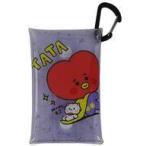 中古小物入れ・マルチケース・缶ケース TATA(ブイ) BABY クリアマルチケースS 「BT21」
