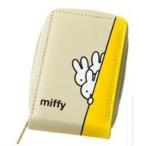 中古収納・携帯用アイテム ミッフィー じゃばら式縦型カードケース 「ミッフィー」 In Red(イン レッド)